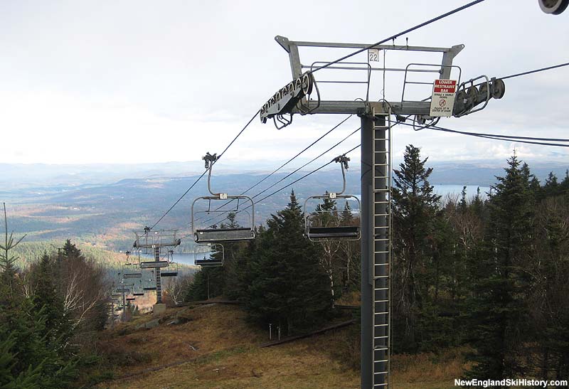 The Sunapee Express Quad in 2006