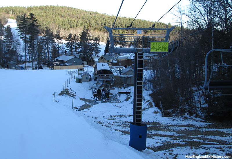 The Sunapee Express Quad in 2013
