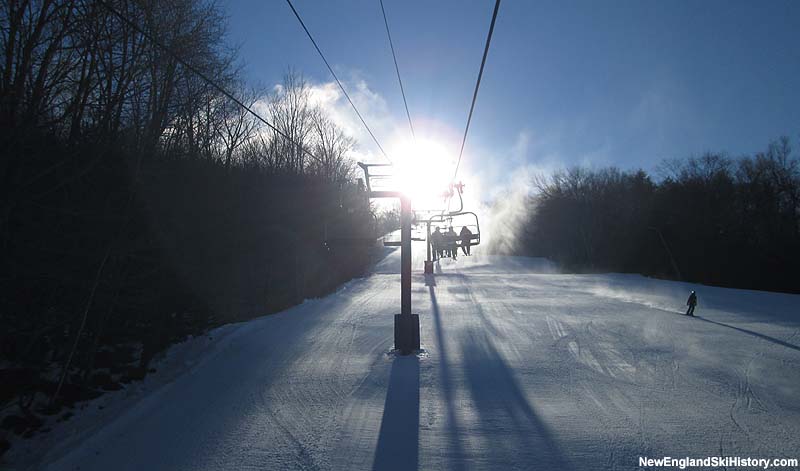 The Sunapee Express Quad in 2013