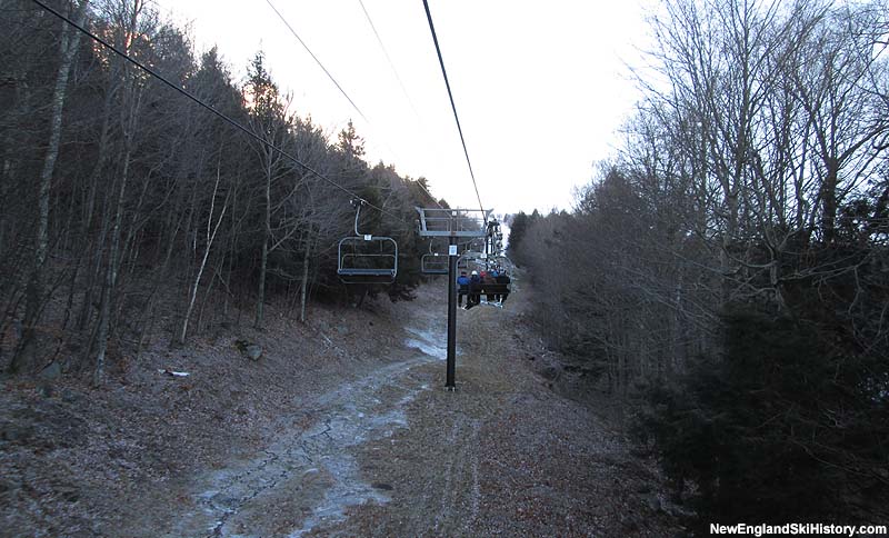 The Sunapee Express Quad in 2013