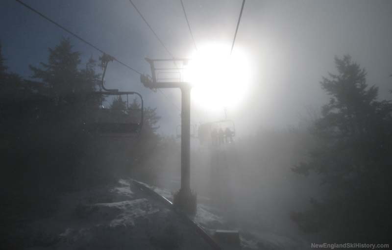 The Sunapee Express Quad in 2013