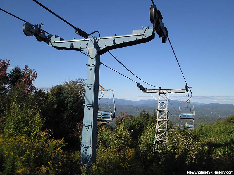 The top of the Hornet Double in 2014