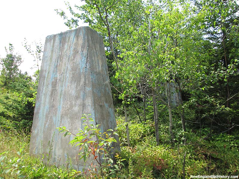 One of the top sets of tower footings (2014)