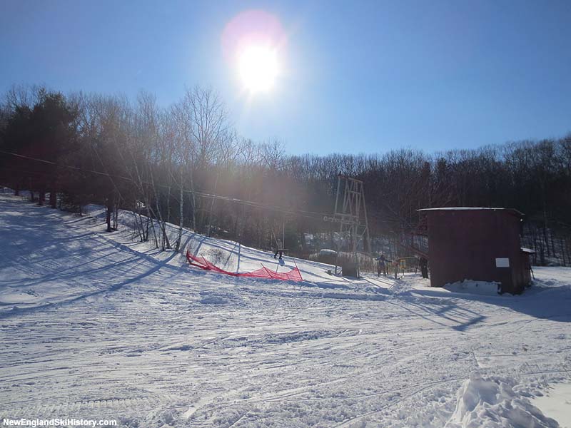 The bottom of the T-Bar in 2013