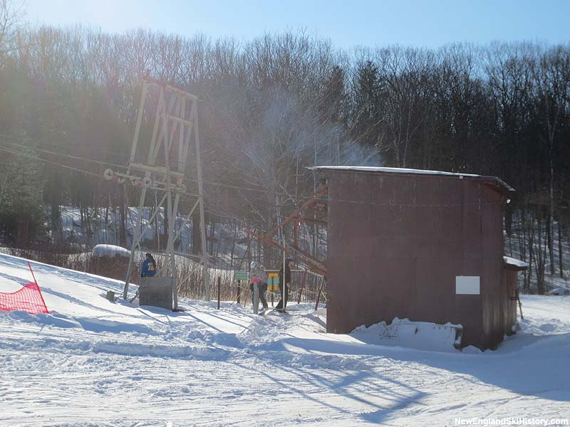 The bottom of the T-Bar in 2013