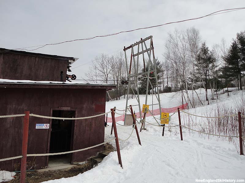 The bottom of the T-Bar in 2013