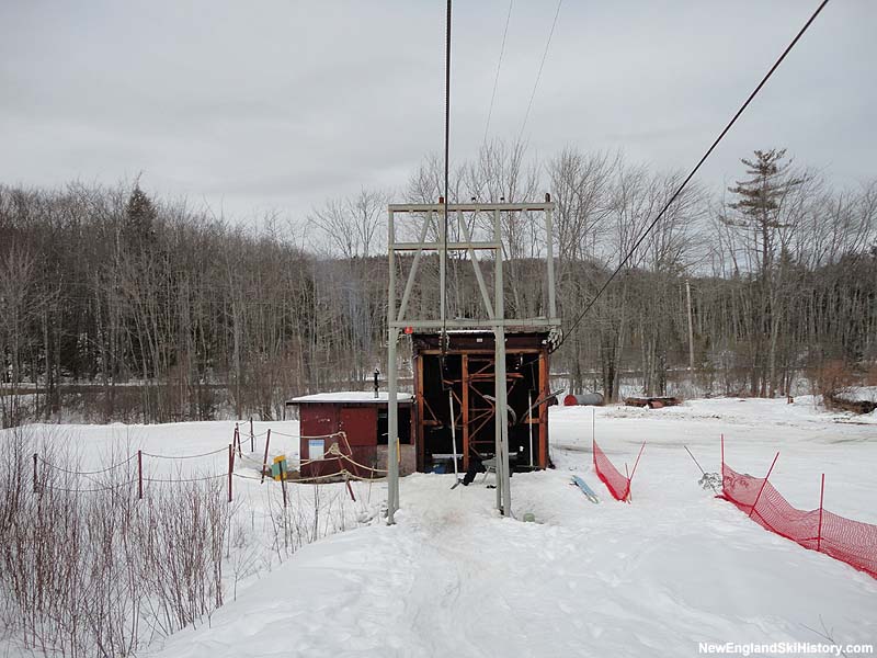 The bottom of the T-Bar in 2013