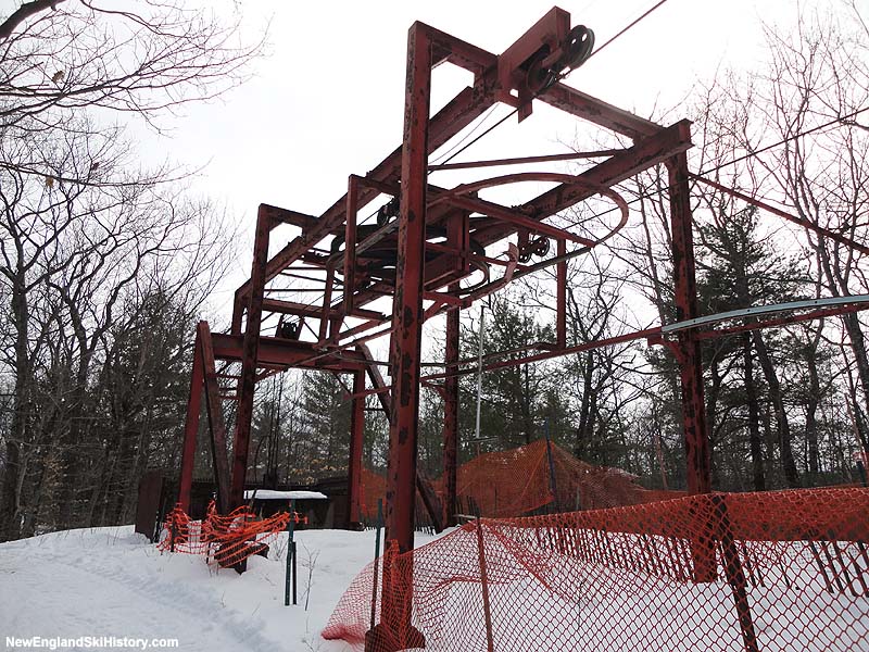 The top of the T-Bar in 2013