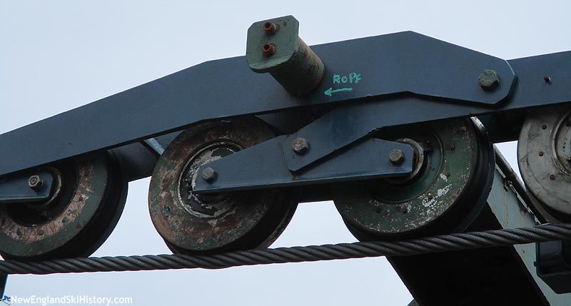 A sheave train (May 2018)