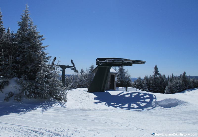 The former top terminal (April 2019)