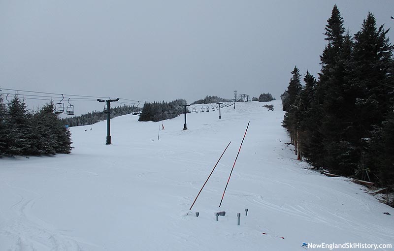 The base terminal footing (March 2018)