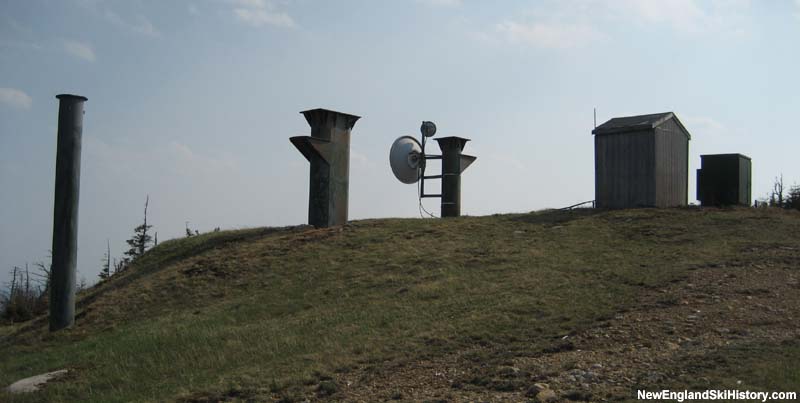 The abandoned top portion of the White Peaks Quad in 2007