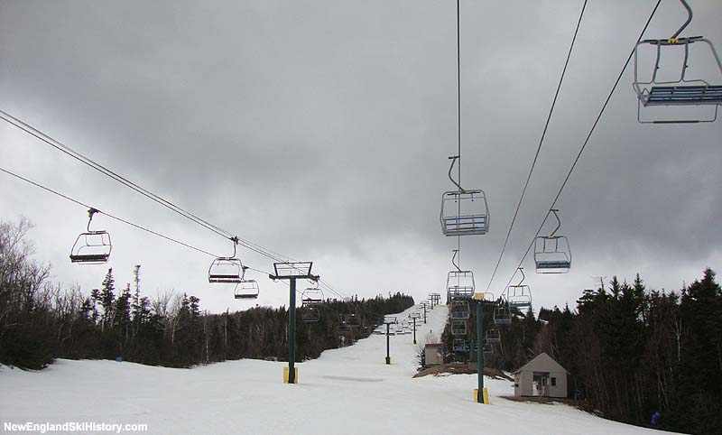 The White Peaks Quad (left) in 2011