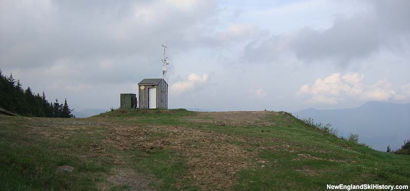 The abandoned top portion of the White Peaks Quad in 2011