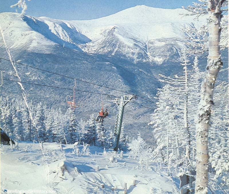 The lift line circa the 1970s