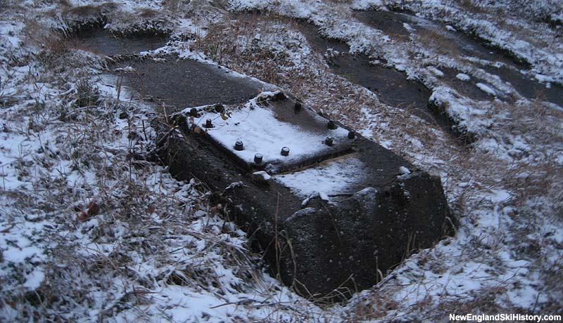 A possible Lynx Double tower footing in 2008