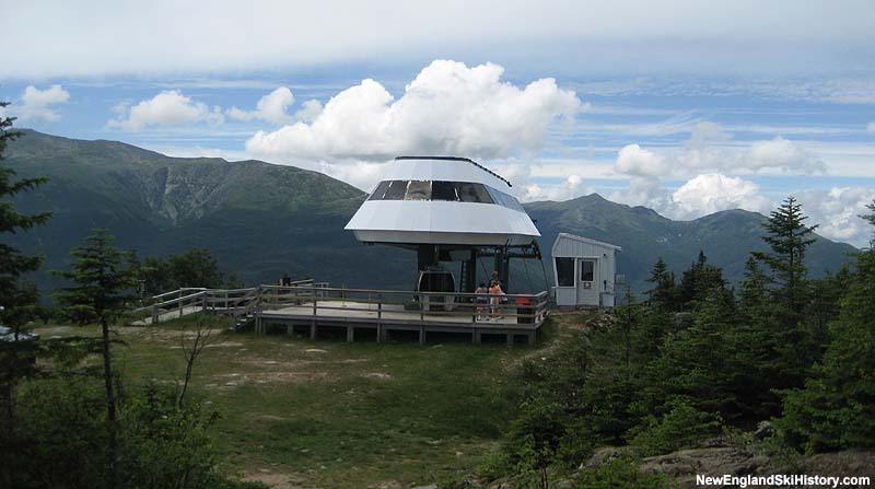 The Wildcat Express Quad with gondolas in 2007