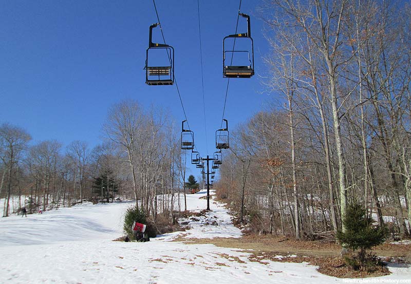 The Proud Mary chairlift in 2014