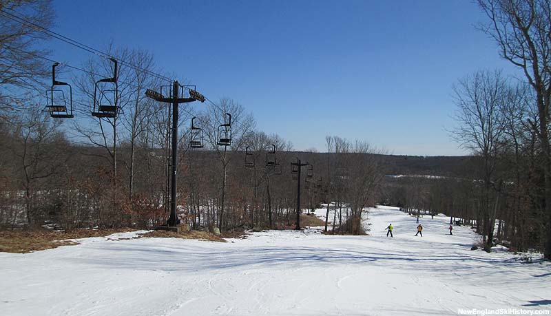 The Proud Mary chairlift in 2014