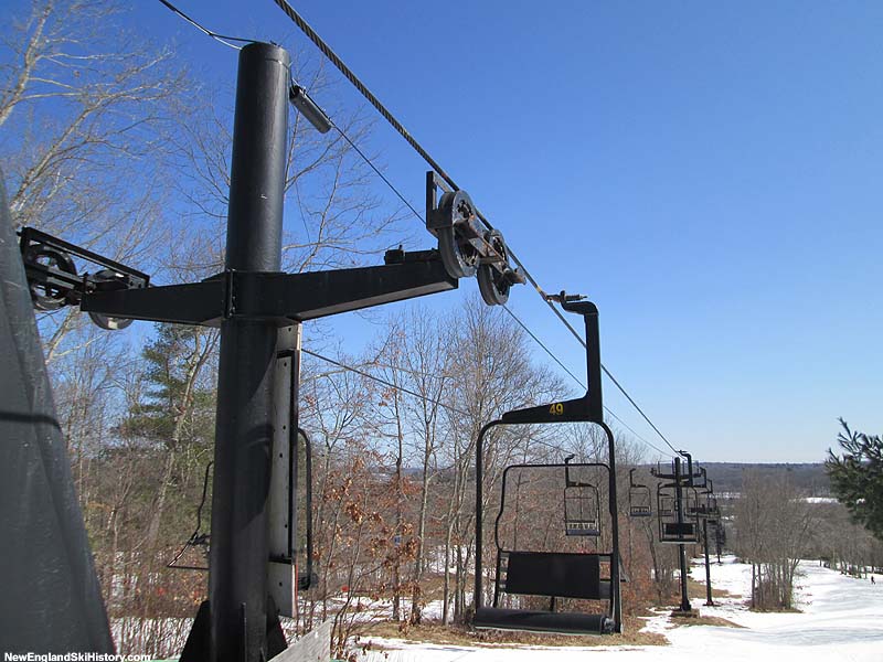 The Proud Mary chairlift in 2014