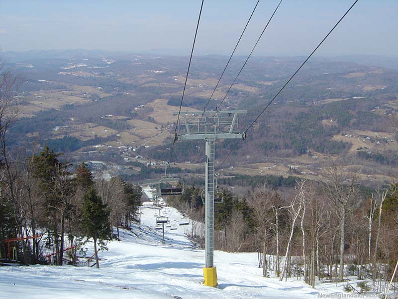 North Peak Express Quad in 2004