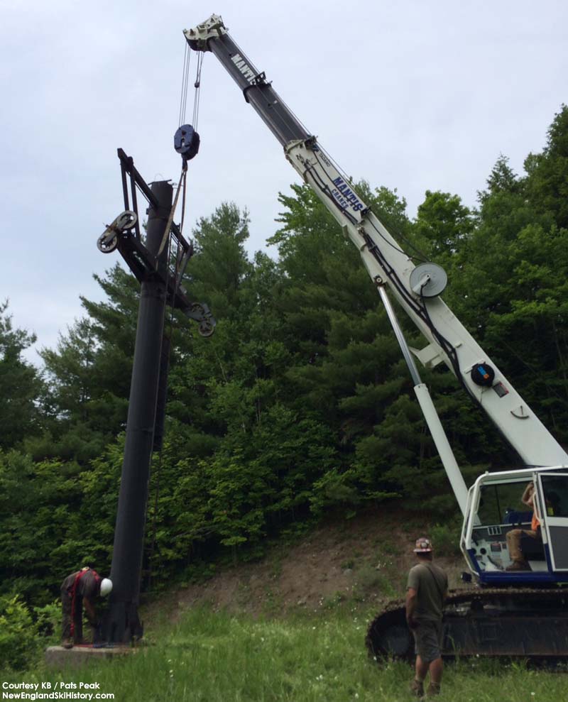 Removal of a tower (2014)