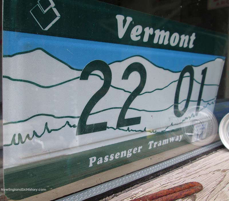 The 2013-14 state tramway plate