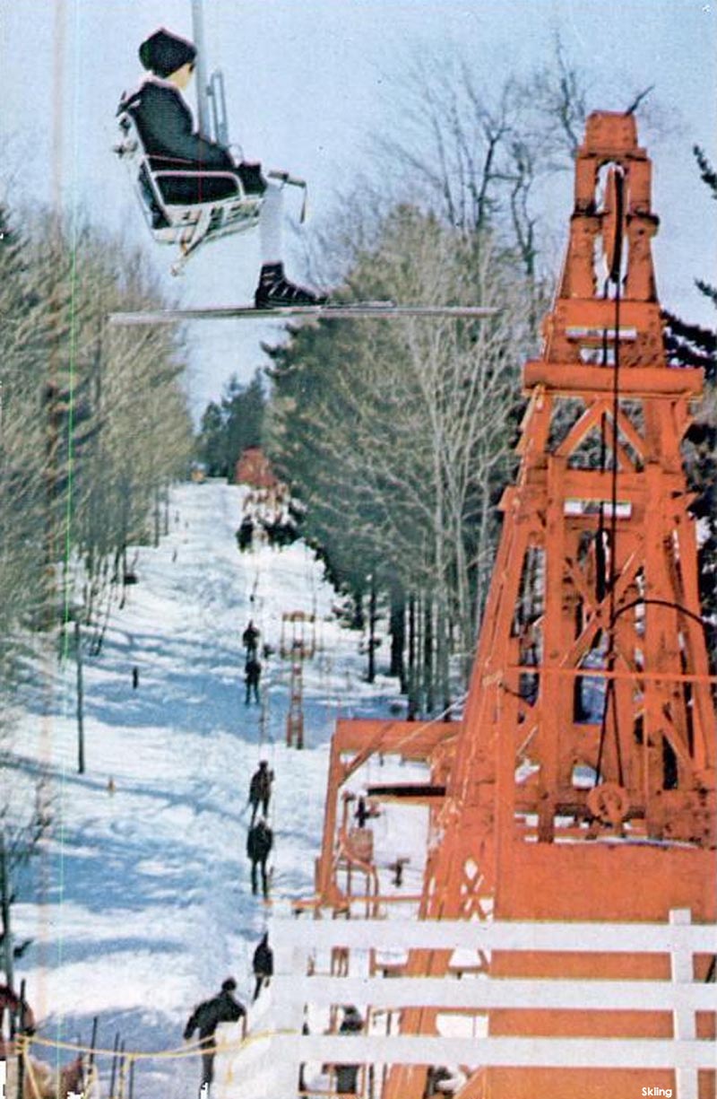 The Number One Chair circa the 1960s
