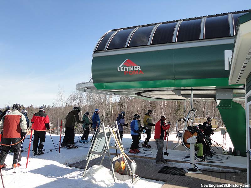 The bottom of the Mid Burke Express