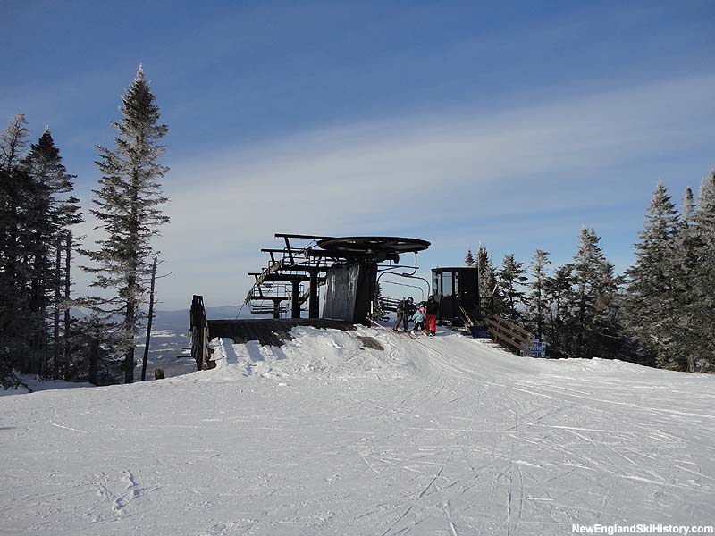 The top of the Willoughby Quad in 2011