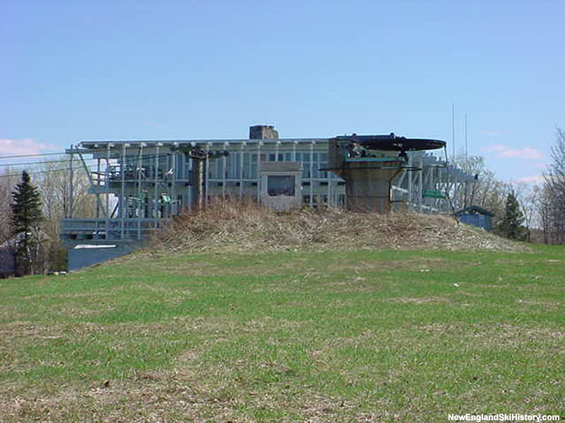 Haymaker Double and the old lower lodge in 2002