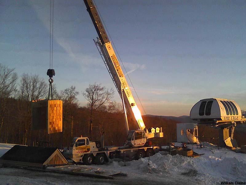 The Tage Quad shack installation in 2013