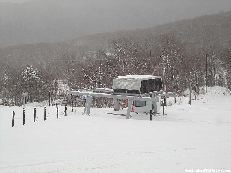 The Bonaventure Quad base terminal prior to relocation (2013)