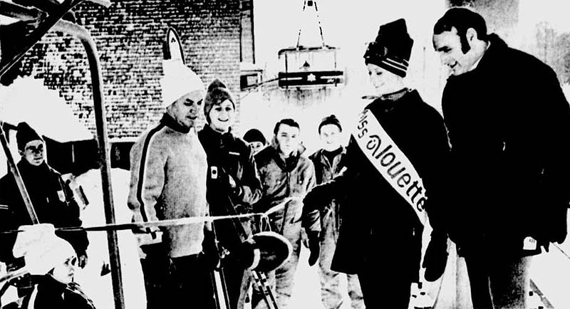 The Green Mountain Double dedication in January of 1970