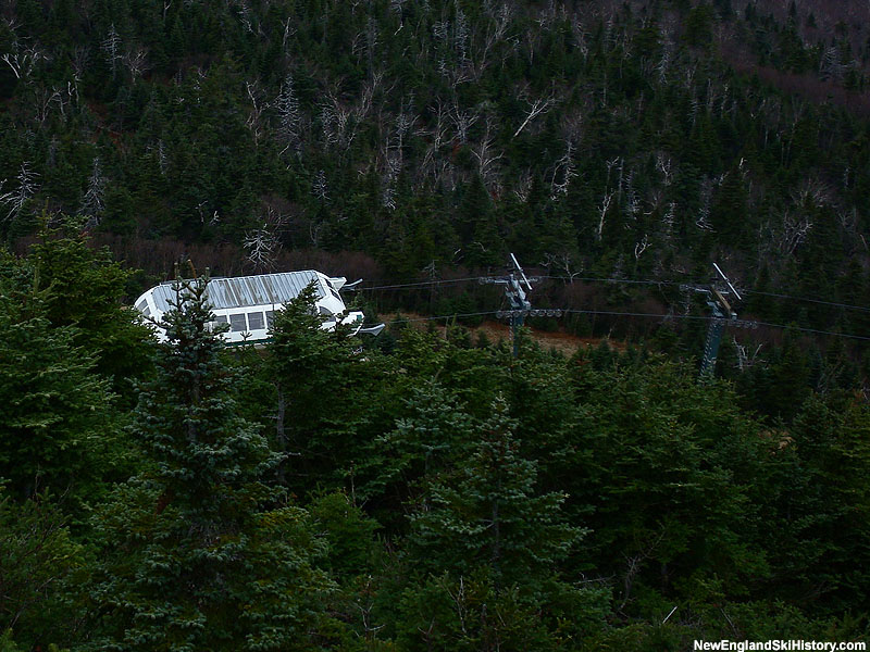 The Green Mountain Flyer top terminal in 2007