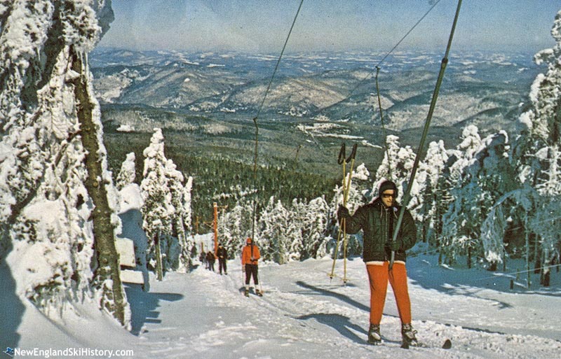 The lift line circa the 1960s