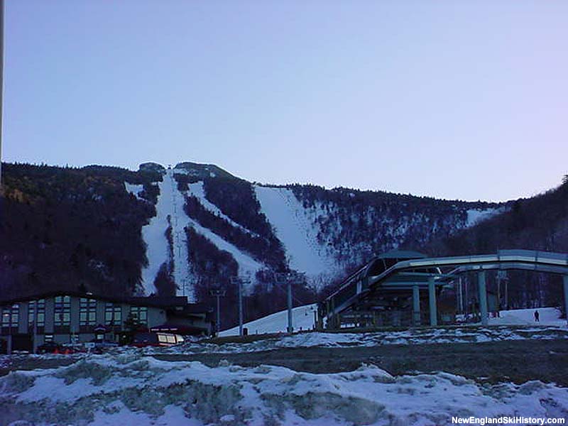 The K1 Gondola lift line (April 2002)