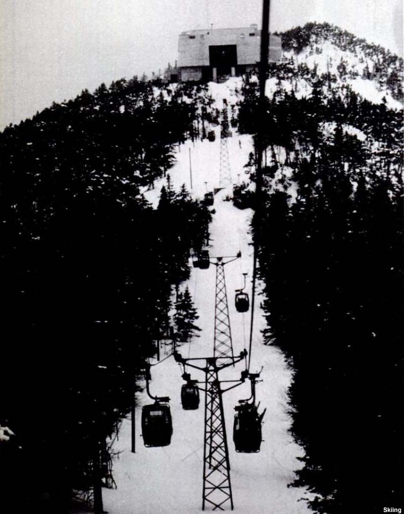 The Killington Gondola circa the early 1970s