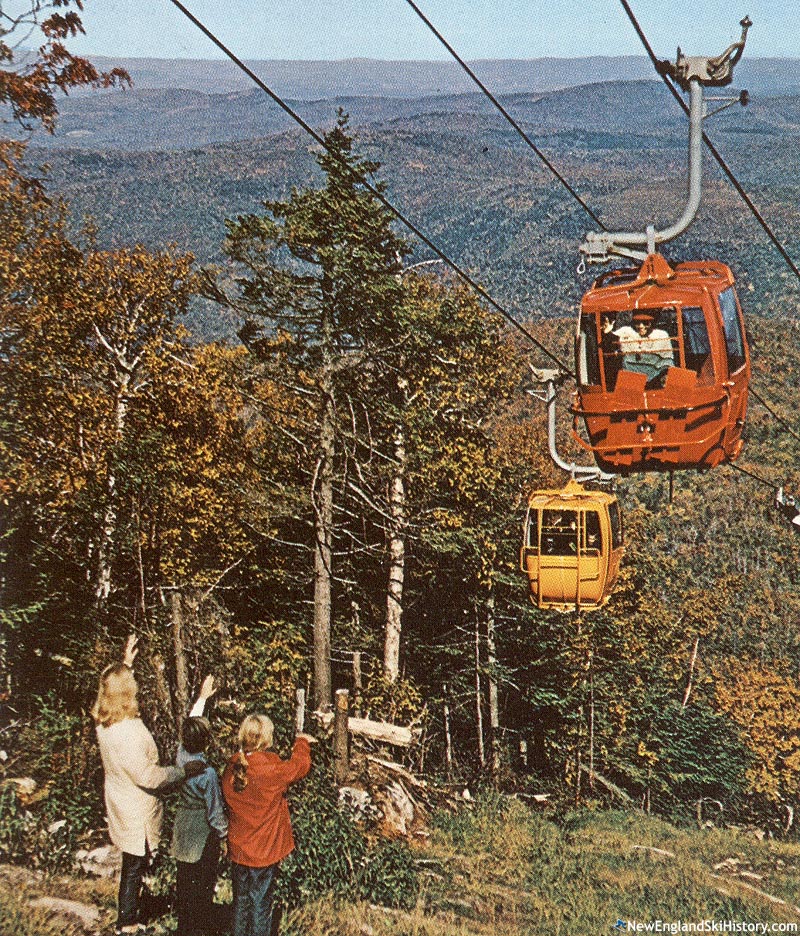 The lift line circa the 1970s