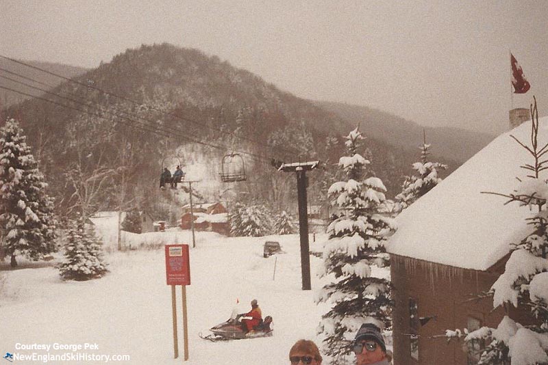 The lower Northeast Passage lift line (January 1988)