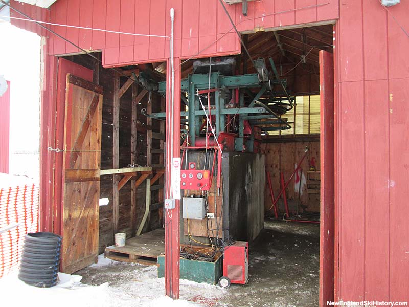 The T-Bar drive in 2014