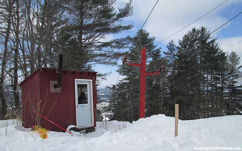 The top of the T-Bar in 2014