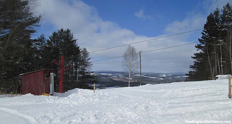 The top of the T-Bar in 2014