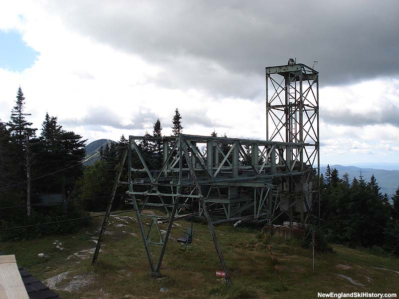 The top of the Single Chair in 2006