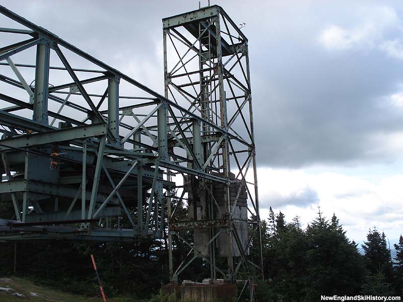 The top of the Single Chair in 2006