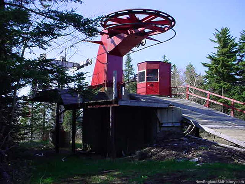 The top of the Red Chair in 2002