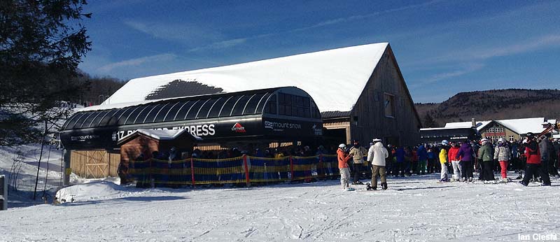 The Bluebird Express base terminal in 2014