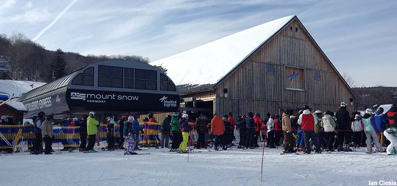 The Bluebird Express base terminal in 2014