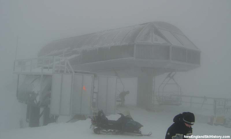 The Grand Summit Express Quad top terminal in 2005