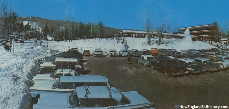 The lift line (left)